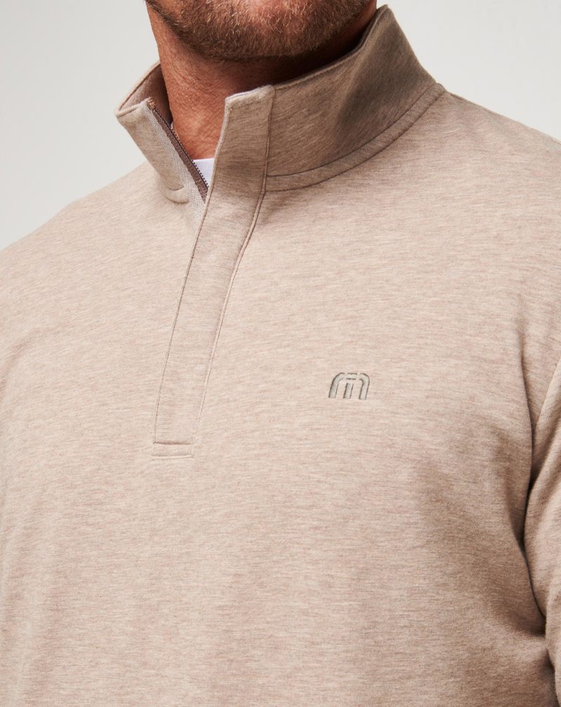 Travis Mathew genser 1/4 zip (herrer)