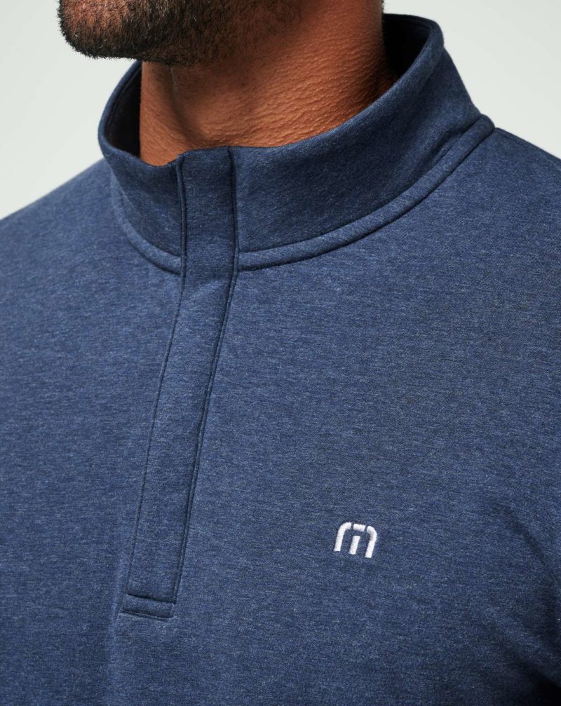 Travis Mathew genser 1/4 zip (herrer)